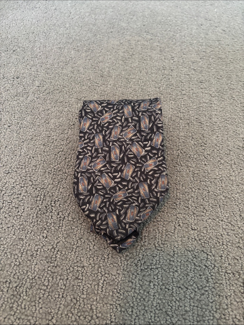 Men’s Bugatti Italian Silk Patterned Neck Tie